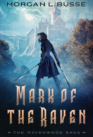 book cover - mark of the raven